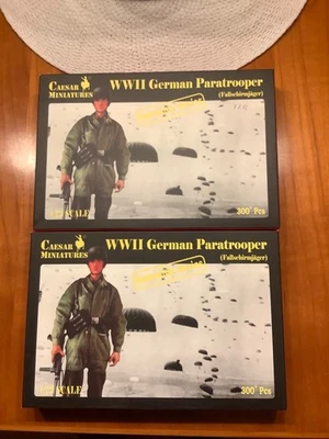 Caesar 7712 German Paratrooper WWII 2 Packungen - Bild 1 von 2