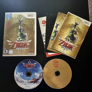 Legend of Zelda Skyward Sword Wii Game Complete Includes Music CD Nintendo - Picture 1 of 2