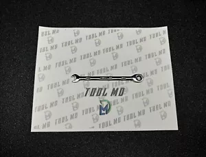 Snap-on Tools NEW 8mm Metric Flank Drive PLUS 0° Offset Ratchet Wrench SOXRM8A - Picture 1 of 8