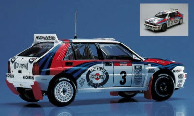 KIT MODELLINO AUTO STATICO HASEGAWA LANCIA SUPER DELTA #3 OR #7 1992 WRC 1:24 - Immagine 1 di 4