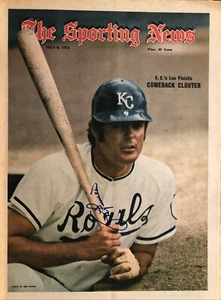 Lou Piniella Signed Autographed Newspaper Sporting News 1972 KC Royals Complete - Picture 1 of 3