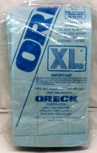 25 Genuine Oreck XL Vacuum Bags XL2000 XL8000 XL9000 Series, New, Free Shipping - Picture 1 of 6