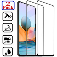 For Xiaomi Redmi Note 10 10S 9T 9S 9 8 Pro FULL Tempered Glass Screen Protector