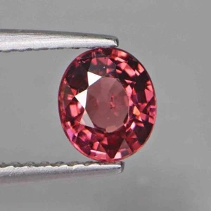 1.05 Cts Best Clean Lustrous 100% Natural Rhodolite Garnet Loose Gemstone - Picture 1 of 5