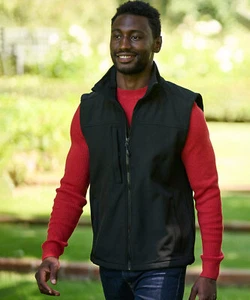 Regatta Professional Flux Softshell Bodywarmer RG154 - Mens Workwear Warm Gilet - Picture 1 of 9