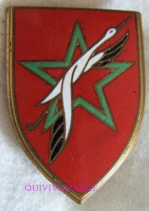 IN14243 - INSIGNE Forces Françaises au MAROC, émail, dos vaguelé - Picture 1 of 2
