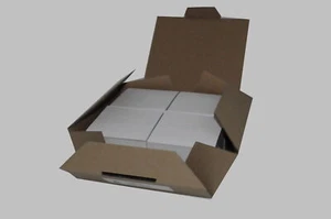 Notizklotz Notizwürfel Zettelbox Zettelblock weiß (4 Blöcke á 800 Blatt) - Bild 1 von 1