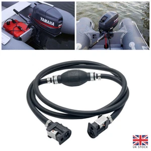 Fuel Line Hose Boat Engine Petrol Tank Connector Fit For Yamaha Mariner Outboard - Picture 1 of 9