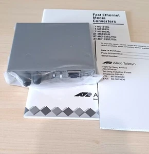 Allied Telesyn AT-MC101XL Fast Ethernet media converters/convertisseur - Afbeelding 1 van 5