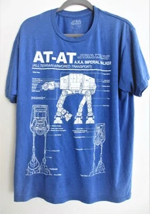 Star Wars Vintage Imperial Walker T-Shirt X Large All Terrain Armored Transport - Picture 1 of 5