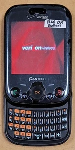 Pantech Jest TXT8040VW - Blue and Black ( Verizon ) Rare Slider Phone - Picture 1 of 5