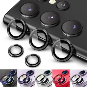 For Samsung Galaxy S24 S23 S22 Ultra Plus Cover Camera Lens Protector Full Metal - Photo 1 sur 23