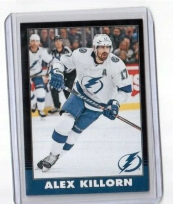 2020-21 O Pee Chee Retro Black Border Card #490 Alex Killorn Tampa Bay Lightning - Image 1 of 2