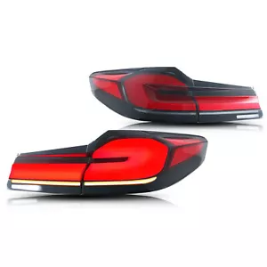 LED Tail Lights For BMW 530 540 G30 M5 F90 2017-2020 Sequential Rear Lamps - Picture 1 of 7