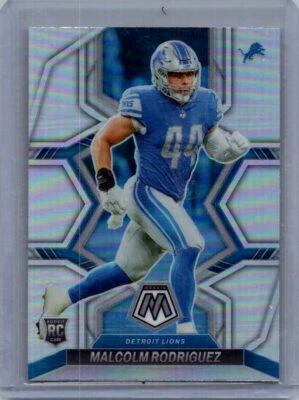 2022 Panini Mosaic #400 Malcolm Rodriguez Silver - Image 1 of 2