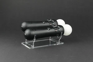 Acryl Aufsteller, Displayständer Duo Sony Playstation PS4 PS3 Move Controller - Picture 1 of 2