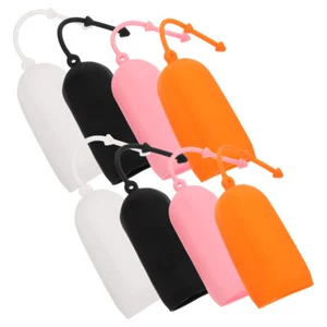 8 Pcs Bottle Protection Case Leak Proof Sleeves for Travel Container Elastic - Picture 1 of 12