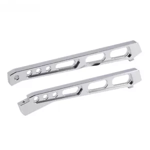 Aluminum Front / Rear Chassis Brace for ARRMA 1/7 MOJAVE 6S BLX 4WD Truck Silver - Picture 1 of 8