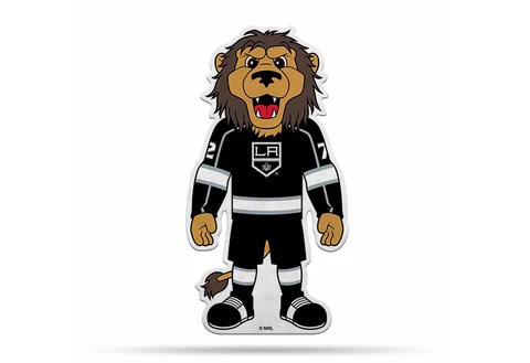 NEW LOS ANGELES KINGS PREMIUM MASCOT PENNANT FANION SHAPE CUT LICENSED Cover