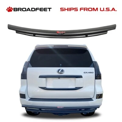 Protector de estacionamiento trasero de doble capa con recubrimiento en polvo negro para Lexus GX460 2014-23 Foto 1 de 4