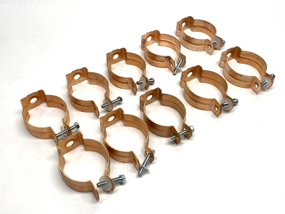 nVent Caddy CD5B37 сталь с медной отделкой болт закрыть трубы зажим 2» лот из 10 - Изображение 1 из 4