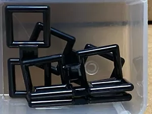 LEGO Parts - Black Bar 2.25 x 5.25 Double Squares - No 35366 - QTY 5 - Picture 1 of 1