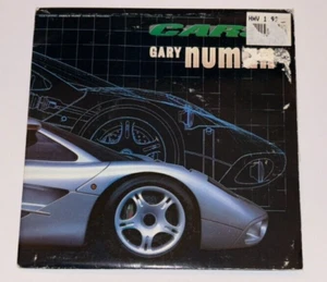 1993 Gary Numan 7" 45 RPM Cars McLaren F1 Poster Jacket James Hunt Poster V2 - Picture 1 of 6