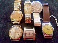 VINTAGE ASSORTMENT OF WATCHES LOT OF 6