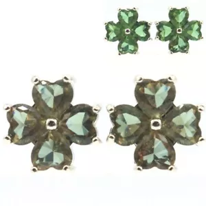 Buy 3 Get 1 Free Color Changing Zultanitel Daily Wear Silver Earrings - Picture 1 of 3