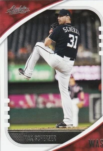 2021 Absolute Baseball Max Scherzer Base #16 - Picture 1 of 2