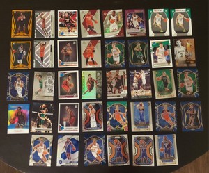 2017-21 NBA Basketball 38 Card lot All Rookies Prizm Insert SP Select Value lot