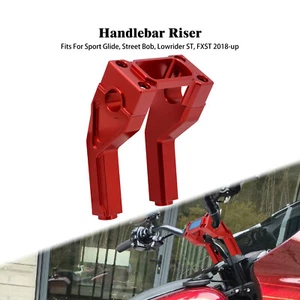 6" Tall Gauge Top Mount Handlebar Riser Fit For Harley Softail FXST FXBB 18-23 - Picture 1 of 12