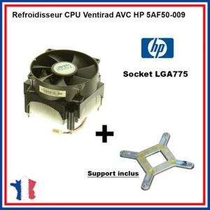 Refroidisseur CPU Ventirad AVC HP 5AF50-009 - Socket LGA775 - E000900YGU03VZ - Photo 1/4