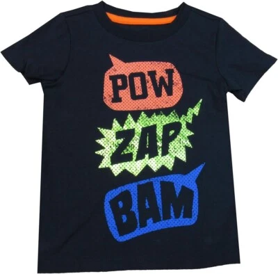 Camiseta Epic Threads Boys Hero Kids con estampado gráfico negra 6 (42-47" 42-47 lb) Foto 1 de 3