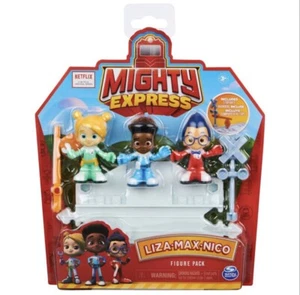 Minifigure Mighty Express confezione da 3 pezzi con binario treno - Foto 1 di 6