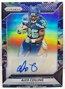 Alex Collins 2016 Panini Prizm BLUE CAMO prizm RC Autograph Auto #'d 14/25 - Picture 1 of 2