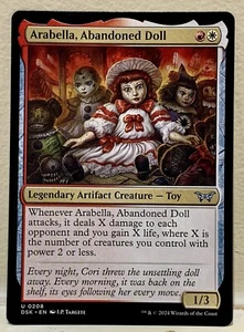 Arabella, Abandoned Doll (0208) - Duskmourn (DSK) - Magic the Gathering - Picture 1 of 1
