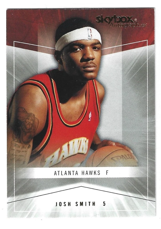 2004-05 SKYBOX AUTOGRAPHICS INSIGNIA SP RC #82 JOSH SMITH HAWKS /150 MINT L@@K - Image 1 of 2