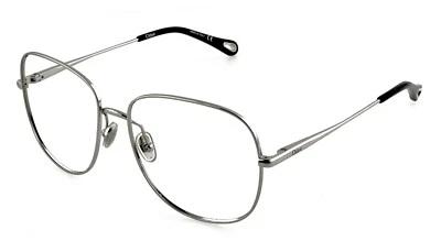 Nuevo CHLOE CH0020O 002 57mm Plateado Monturas de Anteojos de Gran Tamaño Solo Italia Foto 1 de 4
