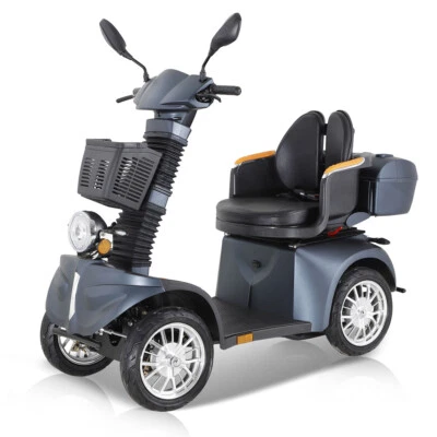 4 Räder 3-Gang-Elektromobilität 1000W für Erwachsene mit verstellbarem Sitz - Bild 1 von 4