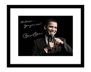 Personalized Barack Obama 8x10 Signed Photo Print Autographed YOUR name custom - Picture 1 of 5