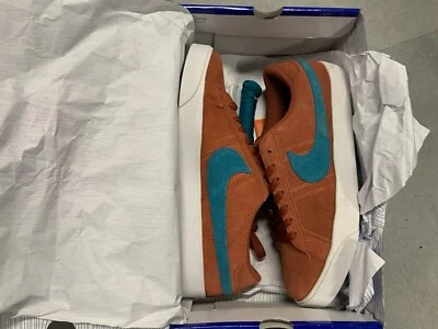 NIKE Blazer Low SB CS Seoul Terra Cotta 2011 US MENS US SIZE 9M 418593-800 - Image 1 of 4