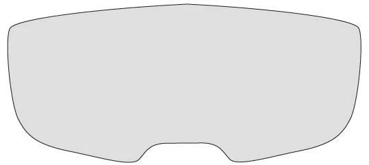 Eazi-Grip Dashboard Protector Clear Aprilia Tuono 125 2021 - 2025 - Image 1 of 1