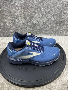 Brooks Shoes Womens Size 9.5 B Adrenaline Gts 22 Blue Purple Nightlife Running - Picture 1 of 10