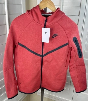 Nike Sportswear Tech Fleece Full Zip Hoodie HV5867-672 - Kids Large - NWT $105 - Image 1 of 4