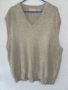 Grand Slam Golf Sweater Vest Men’s XXL Beige Gray  - Picture 1 of 3