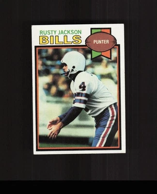1979 Topps #449 Rusty Jackson Football Card Buffalo Bills - Image 1 of 2