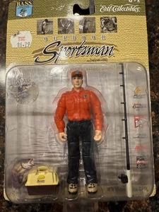 ERTL Outdoor Sportsman Collectibles Fisherman With Orange Jacket Figurine New - Picture 1 of 2