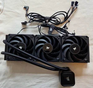 Corsair iCUE H150i ELITE RGB Liquid CPU Cooler – AMD & Intel Mounts - Picture 1 of 11
