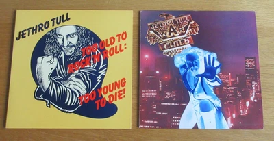 Jethro Tull -Too Old To Rock 'N' Roll LP + Warchild LP Both NEAR MINT VINYL - Image 1 of 4